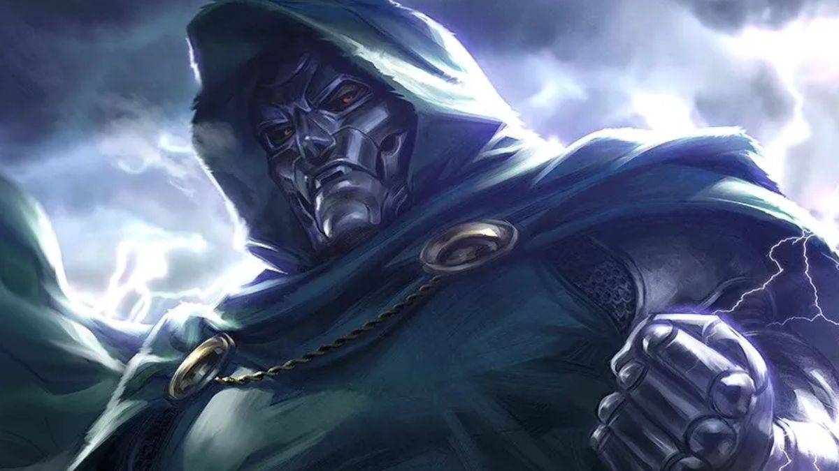 Vaza Imponente Imagem do Doutor Destino em Avengers: Doomsday
